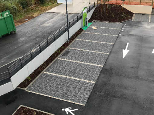 parking lidl travaux de terrassement sopotp