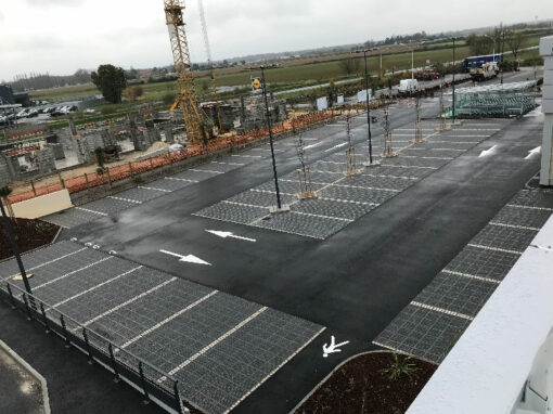 parking lidl travaux de terrassement sopotp