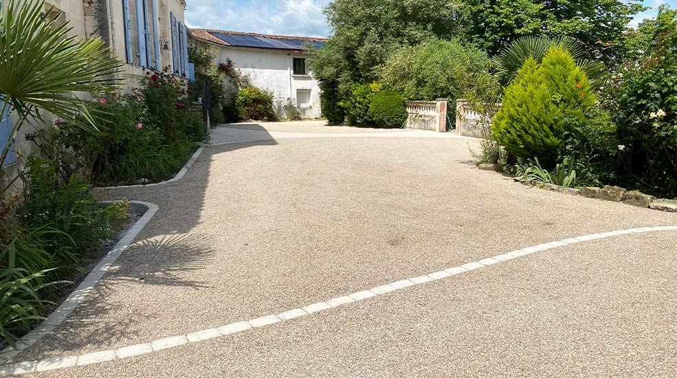création d'allée en charente maritime sopotp